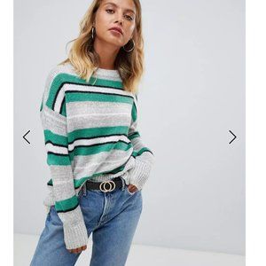 New Look crewneck stripe sweater